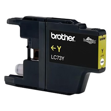 Brother 台灣公司貨 原廠黃色墨水匣 LC73Y  黃色  1個