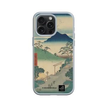 iPhone 15 Pro Max SolidSuit 循環灰 - Van Gogh Museum - 浮世繪系列東海道五十三次名所圖會 - 歌川廣重
