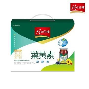 【官方直營】天地合補 葉黃素功能飲禮盒(60mlx8入)