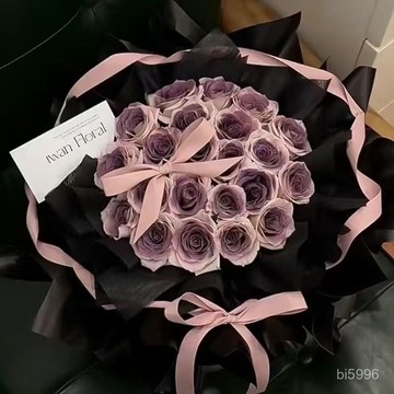 玫瑰花束 香皂花 乾燥花 永生花 仿真花束 情人節禮物  交換禮物 烏梅子醬仿真香皂花永生花七夕情人節生日禮物送男女朋友