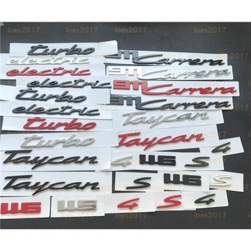 新款 Porsche 保時捷 字標 後標 車標 字母標 銘牌 尾標 911 Carrera 4 BOXTER 992 S