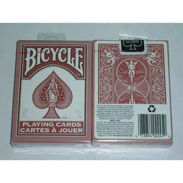 【USPCC 撲克】Bicycle Fashion Marsala 紅 時尚撲克牌-S102771