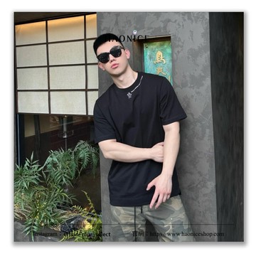 【HAO NICE】上海經銷商 MONCLER 法國精品 經典logo字母 數字 短袖 短T