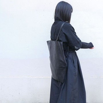 六角形TOTE 泡泡羊皮 6+用 真皮單肩包 手提袋 背包斜揹包 手抓包