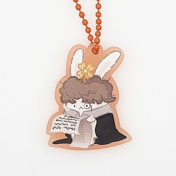 Cromyo | 鍊金術士兔子霧面壓克力鑰匙圈 (3mm)