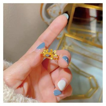 【HERA 赫拉】古法沙金設計感多款開口戒指 H115050801