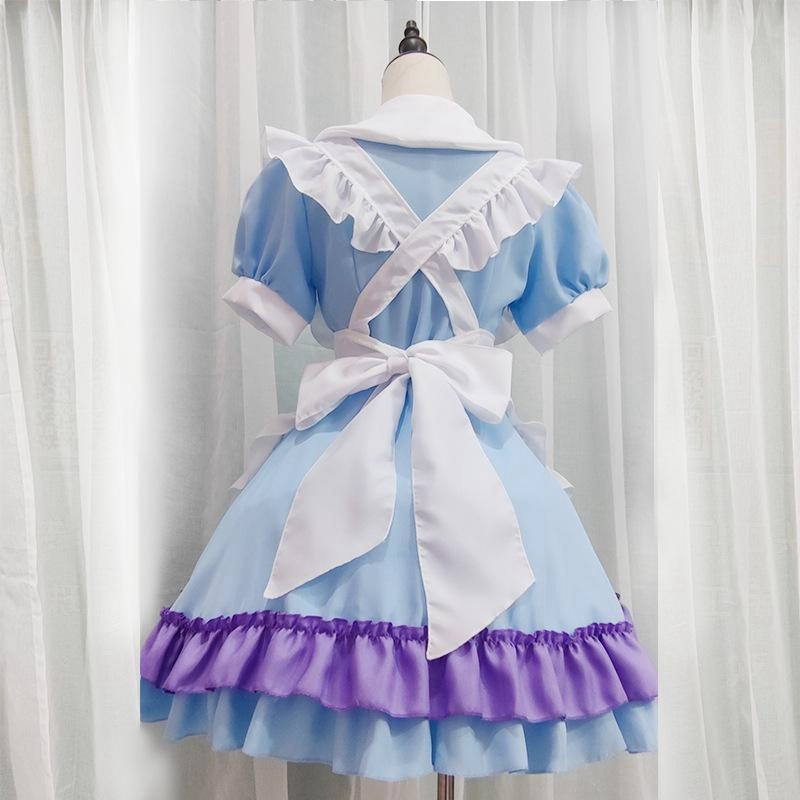 ロリータ 甘ロリ ワンピース エプロン セット ロリィタ レディース