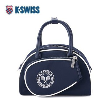 K-SWISS 手提包 WS LS HAND BAG 01 拉鍊 休閒 中性 男款 女款 藍色 BG677-014