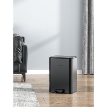 GAOK腳踏廚房垃圾桶家用大號客廳腳踩衛生桶踩踏新款高顏值復古