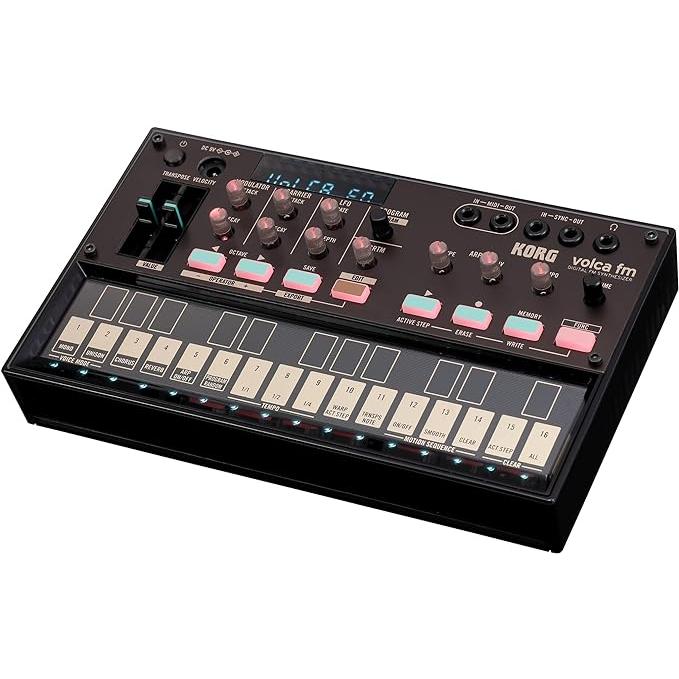 KORG(コルグ) FMシンセサイザー 6ボイス コーラス リバーブ 電池駆動 スピーカー内蔵 ヘッドホン使用可 どこでも使えるコンパクトサイズ volca fm2