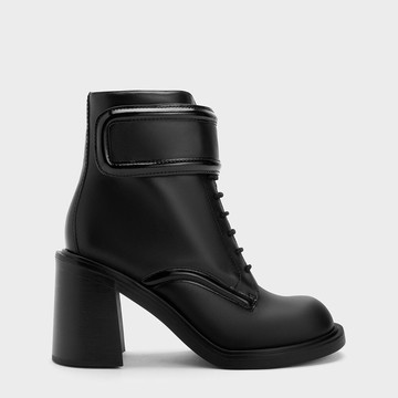 Rosalie 真皮粗跟短靴