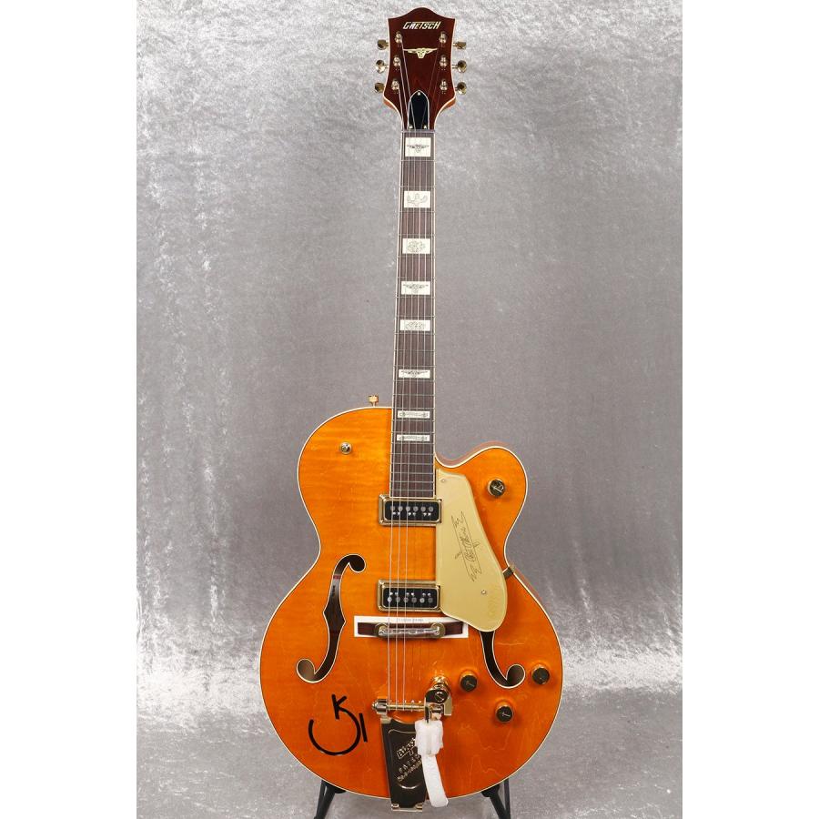 Gretsch   G6120T-55 Vintage Select Edition '55 Chet Atkins Hollow Body with Bigsby TV Jones Vintage Orange Stain Lacquer