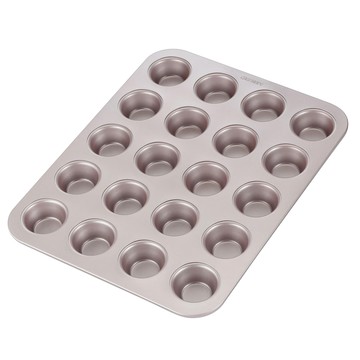 CHEFMADE 學廚 迷你20連杯不沾瑪芬蛋糕模  25.8 x 32.6 x 3.1cm  1個