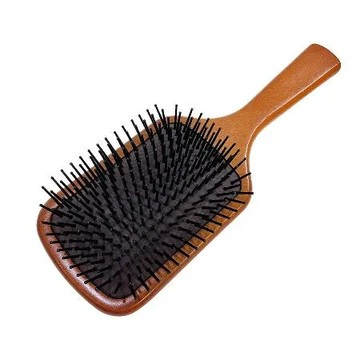 【菲蘇德美 pHisoDerm】頭皮SPA 氣墊木質梳子-按摩舒壓療癒