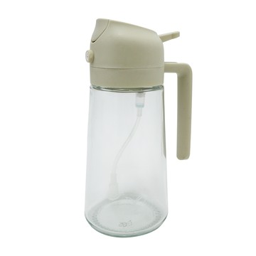 milomix鮮翠兩用噴油壺-420ml-灰白色-2入