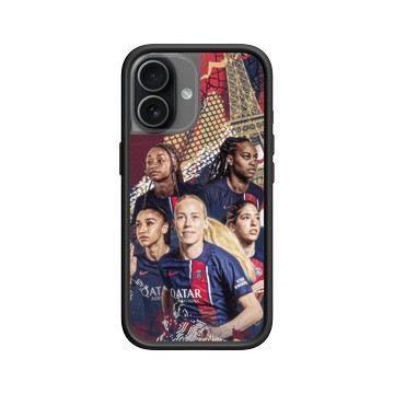 iPhone 17 Mod NX -邊框背蓋組合 (相機按鈕) 黑 - PSG - PSG Victory - Squad 1