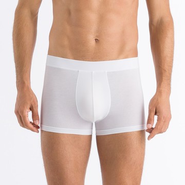 【HANRO】Natural Function貼身四角男內褲 S-XL (白)