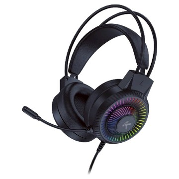 KTnet 廣鐸 GM1000 全罩式電競LED耳機麥克風 50mm單體 動態立體聲  黑色