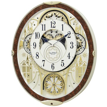 送禮首選★【日本麗聲時計】城堡音樂舞台鐘 4MH447-WU-23 附防塵袋+提袋【全館滿額折價★APP下單點數4倍送】線上購買享_實體門市同步服務