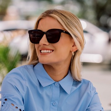 【ROSIE ALLAN】ELAINE 黑 手工板材太陽眼鏡