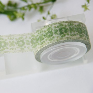印度織物和紙膠帶 | 綠意
