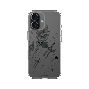 iPhone 17 Clear Case（相機按鈕） 透明 - 迪士尼-星際大戰 Star Wars - POP全載具2-黑
