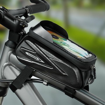 🚴【防水多功能上管包】自行車前樑包山地車頭包 手機掛包馬鞍包 騎行裝備必備 台灣出貨