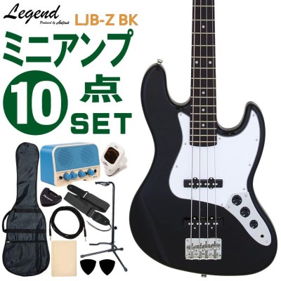 LEGEND レジェンド LJB-Z TT Black ベース 初心者12点セット 〔VOX