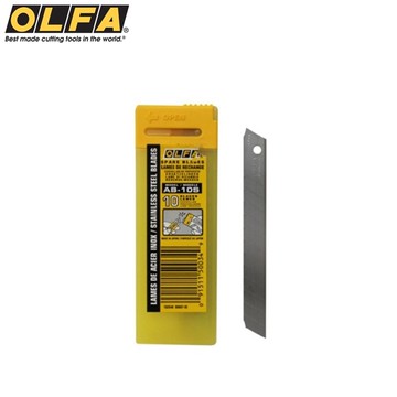 日本OLFA替刃AB-10S折刃刀片刀片收納盒不鏽鋼刀片
