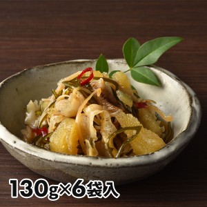 小樽協和食品 北海道郷土料理 白醤油小分け松前漬け 6袋 1セット：130g×6袋