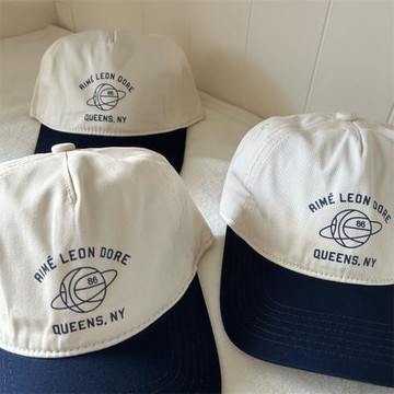 23夏季新款透氣AIME ALD 86 Hat復古印花美式彎檐帽寬檐百搭戶外