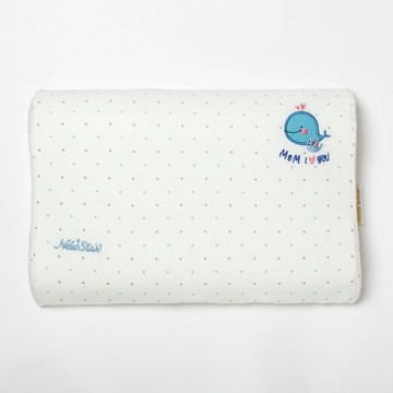 100%有機棉流線護頸記憶枕l午睡枕l休憩枕頭l抱枕-MIT台灣製造