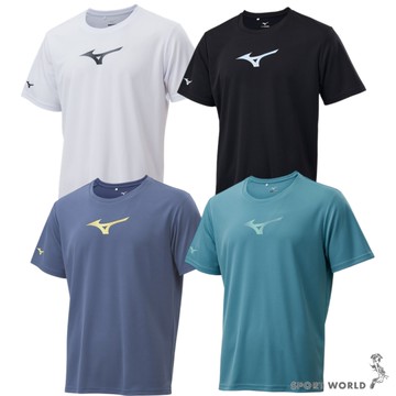 Mizuno 美津濃 短袖上衣 男裝 排汗【運動世界】32TAD00501/32TAD00509/32TAD00512/32TAD00528