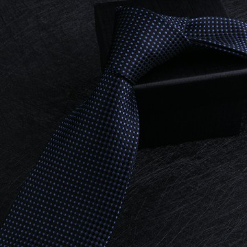 真絲領帶男正裝商務職業上班學生西裝韓版休閑結婚藍色領帶