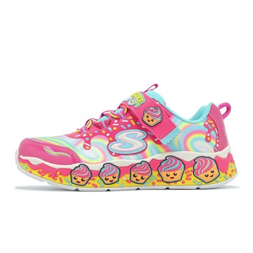 Skechers 休閒鞋 Cupcake Cutie 中童 粉 香氛運動鞋 杯子蛋糕 魔鬼氈 小朋友 運動鞋 303627LPKMT