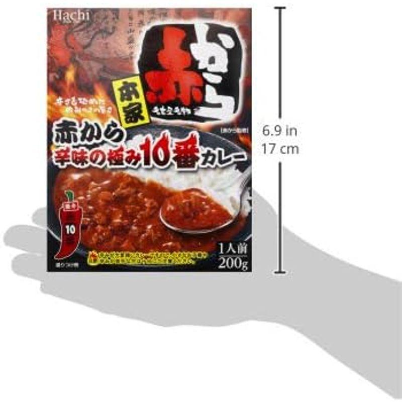 ハチ食品 赤から 辛味の極み10番カレー 200g ×5袋