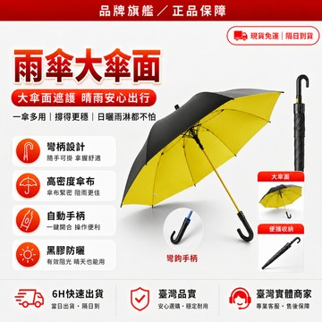 隔日達+免運🌂全新上市 雨傘大傘面🌂正品 自動雨傘 長柄雨傘 超大雨傘 防風雨傘 長柄傘 抗風雨傘 快乾雨傘 防潑水雨傘