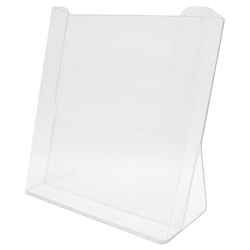 W.I.P 台灣聯合文具 A4桌上型目錄架 PS塑膠材質 台灣製造  透明色  1個