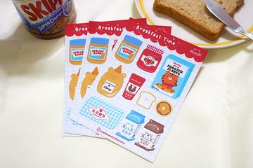 Healing Kuma Collection治癒小熊美味早餐原創貼紙