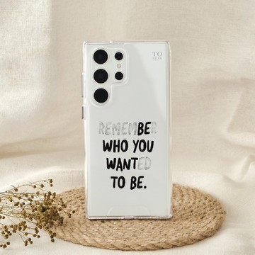 Who am I防摔透明SAMSUNG手機殼