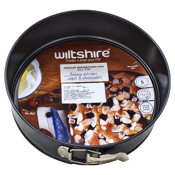 Wiltshire 變圈烤模 不沾材質 耐熱200°C 不含PFOA 洗碗機適用  中(23 x 7cm)  1個