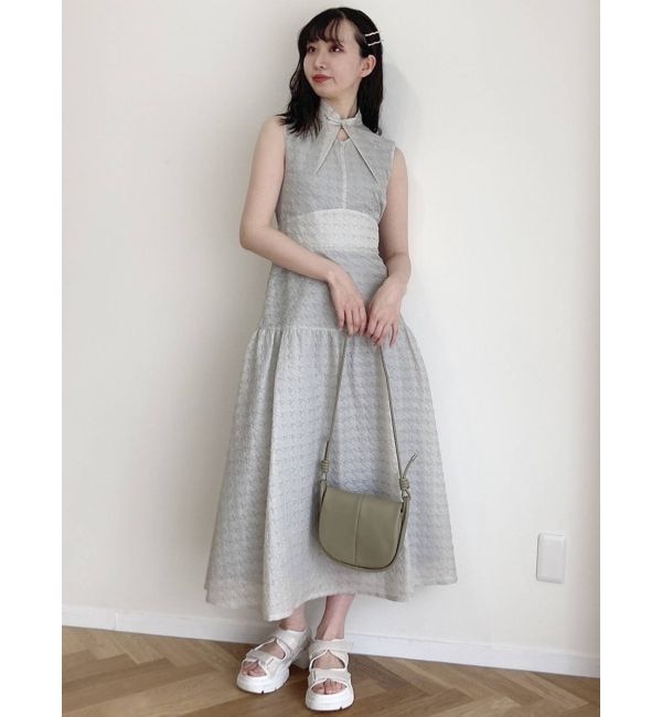 ダズリン/dazzlin】 フロントオープンチドリワンピース 通販 LINE 