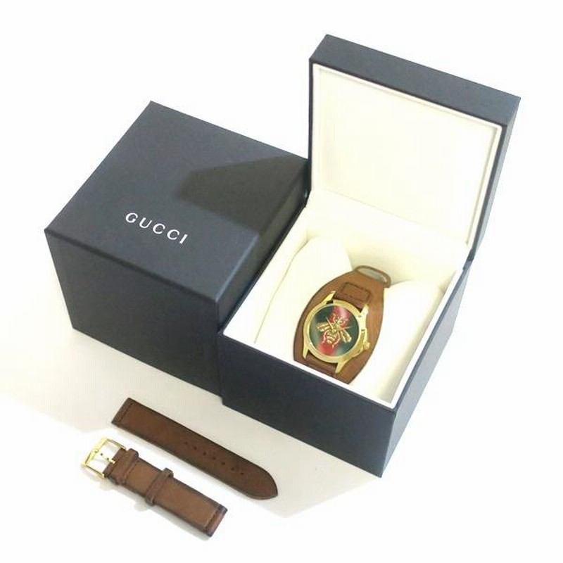 美品 GUCCI デイト シェリーライン Gタイムレス メンズ腕時計 439 美品 GUCCI デイト シェリーライン Gタイムレス メンズ腕時計