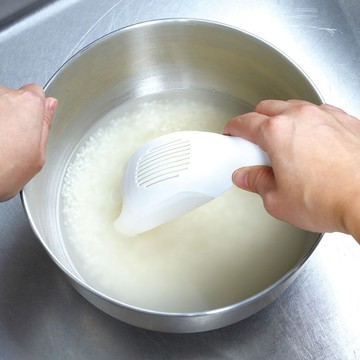 日本MARNA 極系列 洗米瀝水飯匙