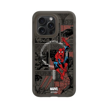 iPhone 15 Pro Max AirX 本質黑 - 迪士尼-漫威 Marvel - 蜘蛛人-漫畫風格