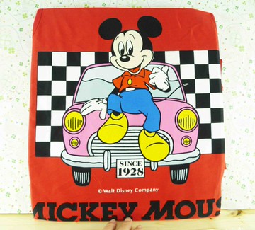【震撼精品百貨】Micky Mouse 米奇/米妮  汽車椅套-紅 震撼日式精品百貨