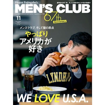 MEN’S CLUB 2021年11月號【日文版】_Readmoo 讀墨電子書