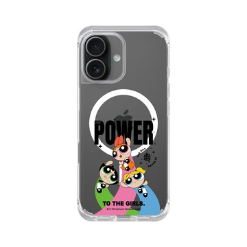 iPhone 17 ClearX (MagSafe 兼容) 晶透白 - The Powerpuff Girls 飛天小女警 - 女孩的力量