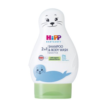 喜寶HiPP 嬰兒二合一洗髮沐浴露200ml