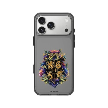 iPhone 17 Pro Max Clear (相機按鈕) 酷墨灰 - 哈利波特 Harry Potter - 霍格華茲校徽